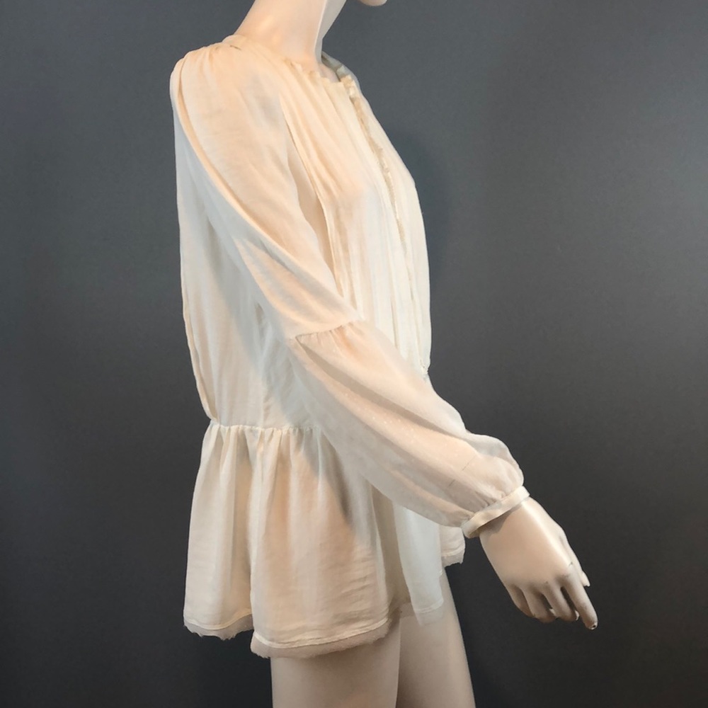 NWT Free People Romantic Ivory Top XS - Picture 4 of 8
